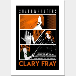 Clary Fray Posters and Art